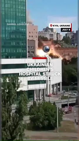 A Russian missile strike partially destroyed Ukraine's largest children’s hospital in Kyiv, killing dozens and injuring more than 100 people, according to Ukraine’s emergency service. #ukraine #russia #hospital #missile #cnn #news
