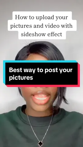 How tonupload your pictures with slideshow effect#tiktoktips #creatortips #tiktokstrategy #tiktoktutorials #newontiktok #newtiktokers #newontiktokers #tiktokbeginners #tiktokbeginners #coachqueenzoe #flourishoduma 