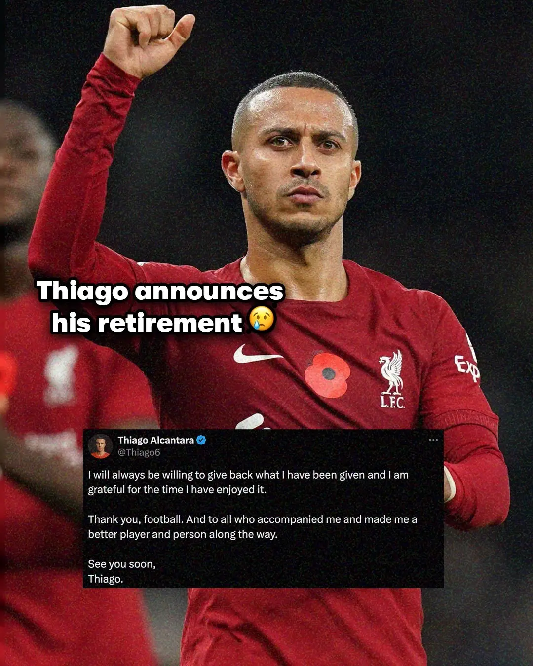 Fabrizio Romano has however said he’s ready for a new chapter in football… 🤔 #thiago #liverpool #bayern #barcelona #spain 