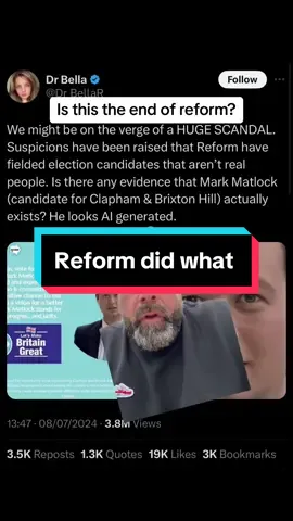 Did the reform party field fake candidates using AI generated imaging? #endthestruggletogether #reform #politics 