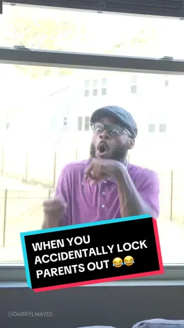 WHEN YOU ACCIDENTALLY LOCK YOUR PARENTS OUT 😂😂 #Comedy #funny #viral #laugh #skits #comedyskit #funniest #toofunny #comedyvideos 