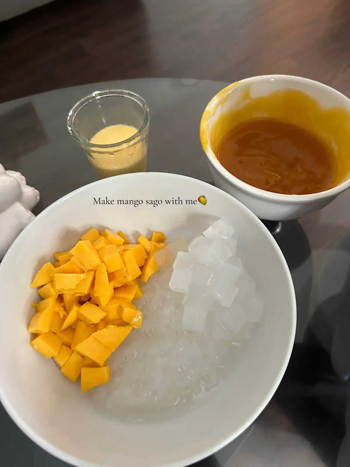 Mango sago 🥭 it was so good