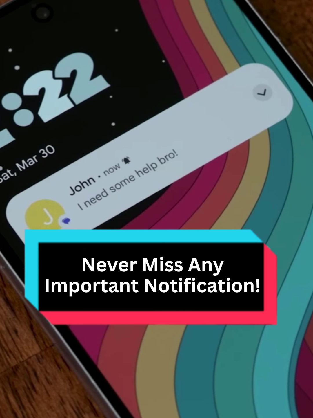 You'll Never Miss Any Important Notification Again! #androidapp #androidapps #apps #app #foryou #tiktokexplore #explorepage #tiktokusa #techtok #techcreator