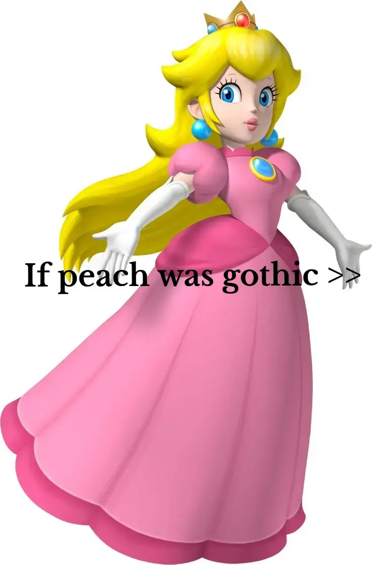 SHE IS MAJESTIC !!★ #peach #videogames #mario 