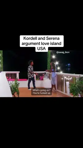 I watched that Serena and Kordell scene about 3 times.. that scene was the realest emotional and relatable thing I have seen on reality tv in a long time. Here’s to hoping they work things out cause from the raw emotions you can see that they really like each other #loveislandusa 