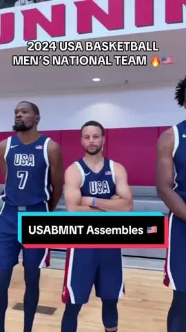 #USABMNT squad assembles. 🇺🇸 #NBA #USABasketball #NBAHighlights 