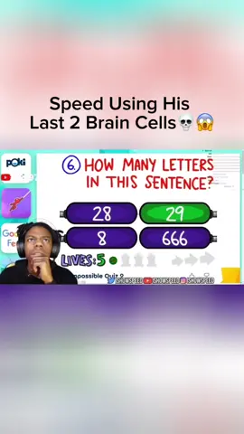 IShowSpeed Getting Possessed  While Trying The World Hardest Quiz😂 #ishowspeed #ishowspeedclipz #ishowspeedrage #ishowspeedlive #streamer #streaming #funnyvideos #quiz #world #funn 