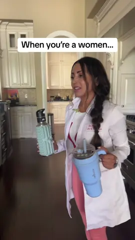 Anyone else? 🤣 as a mom this is me daily  #momdoc #water #chai #fyp #womenshealth 