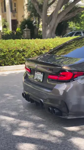 The BMW M5 Competition. This sound is amazing. FOLLOW FOR MORE DAILY UPLOADS.  Credit and love to @menace__m5  #bmw #m5competition #dreamcars #dreamgarage 
