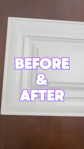 Painted cabinet door transformation! #Cabinetpainting #cabinetdoors #WomanLed #PaintedAF 