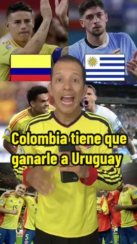 Colombia tiene que ganarle a uruguay #esomenor #futbol #colombia #copaamerica 