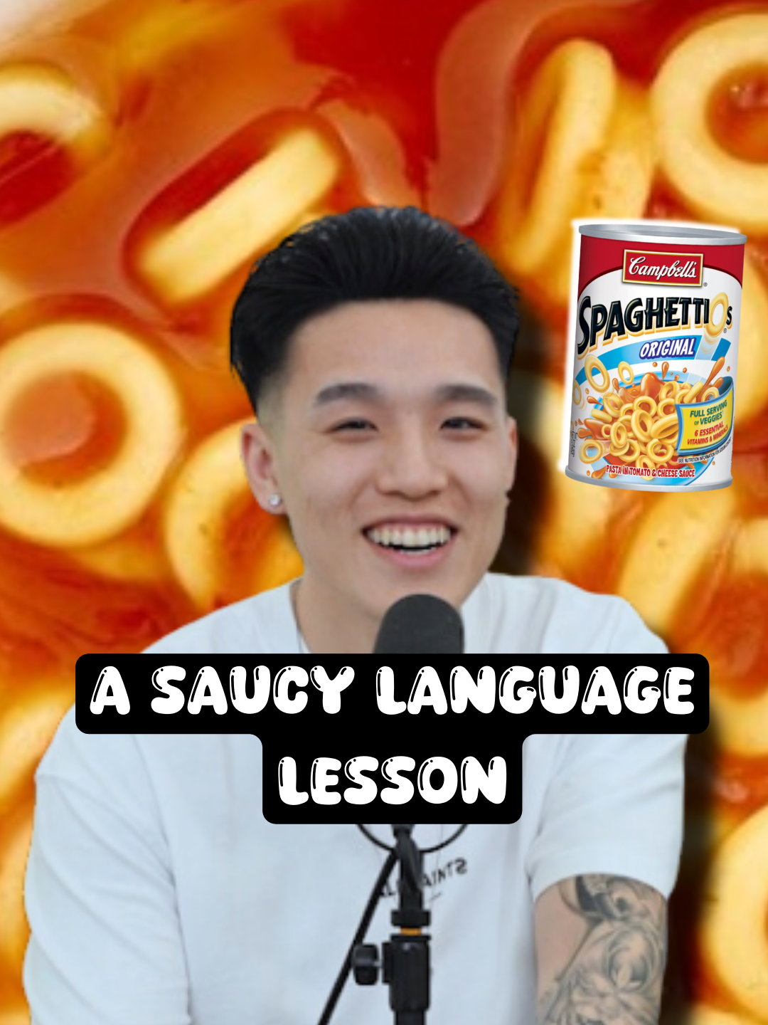 Just when you think you knew your pasta… then spaghetto comes in to teach you a lesson #pastalover #foodforthought #languagelearning #comedypodcast #podcastshow