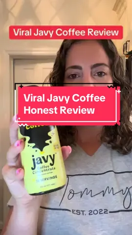 Check your coupons for $3 off today! This concentrate coffee costs less than $1 per serving and its so easy to make! #viral #coffee #javy #coffeereview #sale #momapproved 