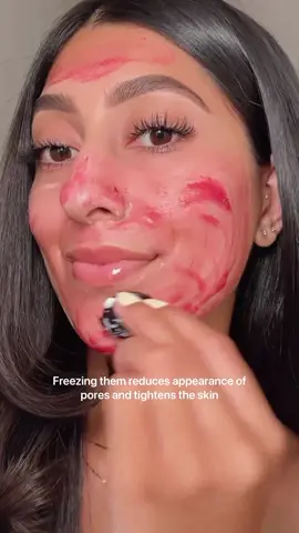 Glowing skin hack!🍒✨ @Madina Shrienzada #skincare #beauty 