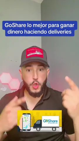 Como trabajar con goshare y ganar desde 70 a 168 dolares la hora. #goshare #gosharedelivery #jobs #delivery #deliverydriver 