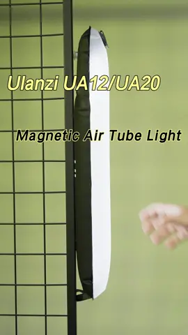 The magnets of this tube light makes it easier to use anywhere. There are two options, 12W and 20W for your choice. #ulanzi #tubelight #ulanziua12 #ulanziua20 #airtubelight #videolight #portablelight #photographylighting #magneticlight #photography