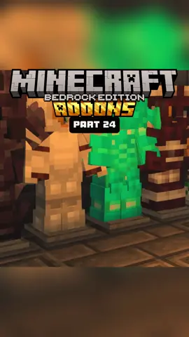 Addons for Minecraft PE / Bedrock #minecraftbedrock #minecraftpe #Minecraft #mcpe #minecraftaddons #fyp 