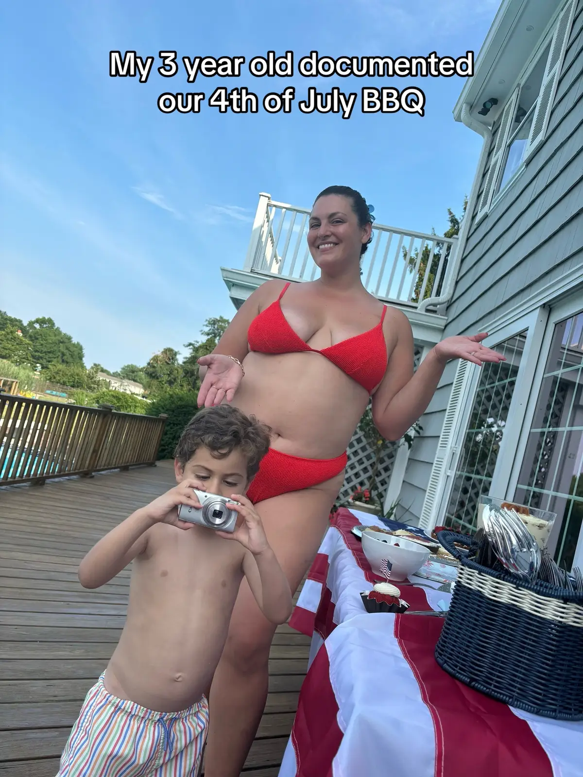 This is your sign to give your toddler a camera! #toddlersoftiktok #toddlertok #momtok #bbq #poolparty #hostingideas #photography #boymom #3yearsolds 