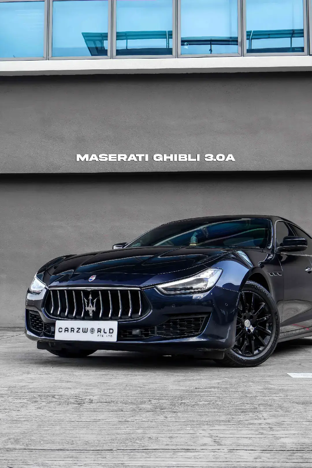 - Price: $258,888 - Powered by Ferrari-built 3.0L V6 Twin Turbocharged Engine producing 344hp - 8 Speed ZF Paddle Shift - 0-100 km/h in 5.5 seconds Details: - Depreciation: $32,850/yr - Reg Date: 16-Dec-2020 (6yrs 5mths 7days COE left) - Mileage: 62,000 km (17.4k/yr) - Road Tax: $2,362/yr - Dereg Value: $99,917 - COE: $45,510 - Engine Cap: 2,979 cc - Curb Weight: 1,850 kg - Owners: 2 Features & Accessories: - Keyless Entry and Start/Stop - Soft Closure, In-Built Navigation - Blind Spot Assist, Auto High Beam Assist - Premium and Luxurious Brown Leather - Reverse Camera and more Description: 5 years agent warranty with 5 years free servicing unlimited mileage! Rare limited edition blue nobile colour with extremely low mileage! Well maintained with clean interior. Trade-in and high loan available. Call our friendly salesman now. Consignment unit. Strictly by appointment only! Open for negotiation! 📍33 Ubi Avenue 3 #01 -57/58, Vertex 📞 Tel: 65709482 Contact: - Gary Tan: 90928643 - Ryan: 84940242 - Carson: 96754500 - Isaac: 86559595 Call now to make an appointment! 📞💯 #MaseratiGhibliSG #CarSalesSG #SingaporeLuxuryCars #SGAutoDeal #DriveSG #SGCars #CarDealershipSG #LuxuryCarsSG #SGCarMarket #MaseratiSingapore #SGAutos #SGCarSales #GhibliForSale