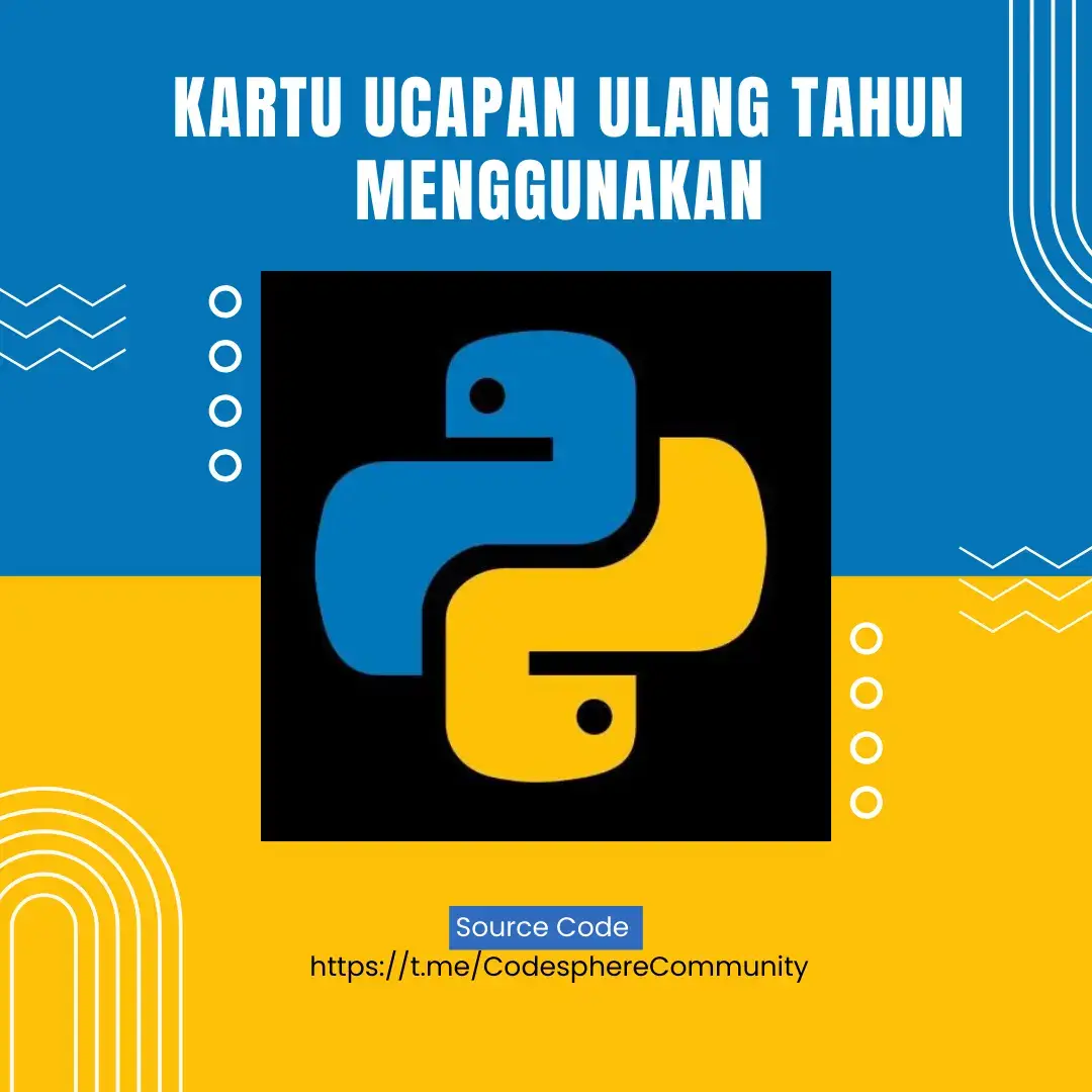 #python #mcodesphere #developpement #coding #code #codesphered01010 #birthdaycake #hbd #ulangtahun #you 