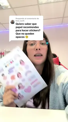 Respuesta a @heer_iveth papeles brillosos para stikers los inkjet son de @ART-JET  #emprendereneventos #rincondeideas #imprimir #papel #artjet #inkjet #papeleriacreativa #stiker 