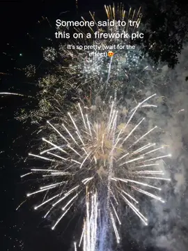 This is so cute! The fireworks were already pretty, this made it 10x better #fireworks #fireworkfilter #cute #nightsky #4thofjuly #CapCut 