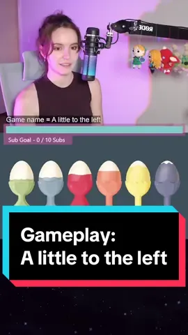 Egg-ceptional organisation skills 🥚✨ #alittletotheleft  #puzzlegame #nintendoswitchgames #elmza Playing the cosy puzzle game “A Little to the Left”! This clip is from my TikTok live stream