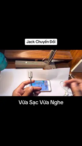 Jack Chuyển Đổi Hỗ Trợ Mic Vừa Sạc Vừa Nghe #jackchuyendoi #nhâmhntv #NhâmHNTV 