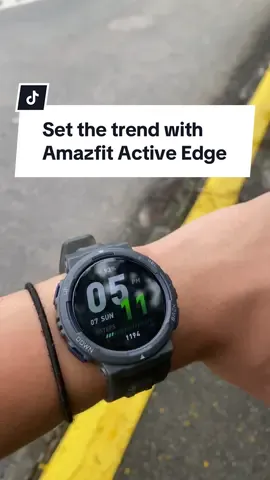 Unleash your adventure with our Amazfit Active Edge - your ultimate companion for conquering the great outdoors. 🏀⚽️🏈⚾️🎾🏐  #amazfitchallenge #smartwatch #singapore #wearables #fyp 