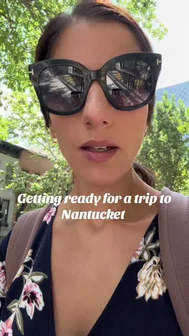 Getting ready to go on a trip to Nantucket with my hubby #kidfreevacation #nyc #nycmom #travel #nantucket 