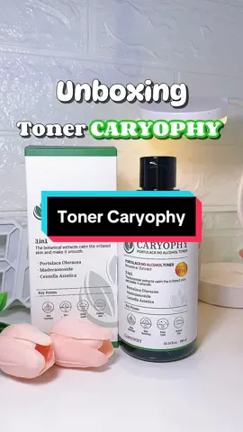 Toner chân ái cho da dầu mụn ✨✨✨ #ngunriviu #unboxing #review #xuhuong #ubox #caryophy #caryophyvietnam #skincare #toner #skincareroutine #tonercaryophy 