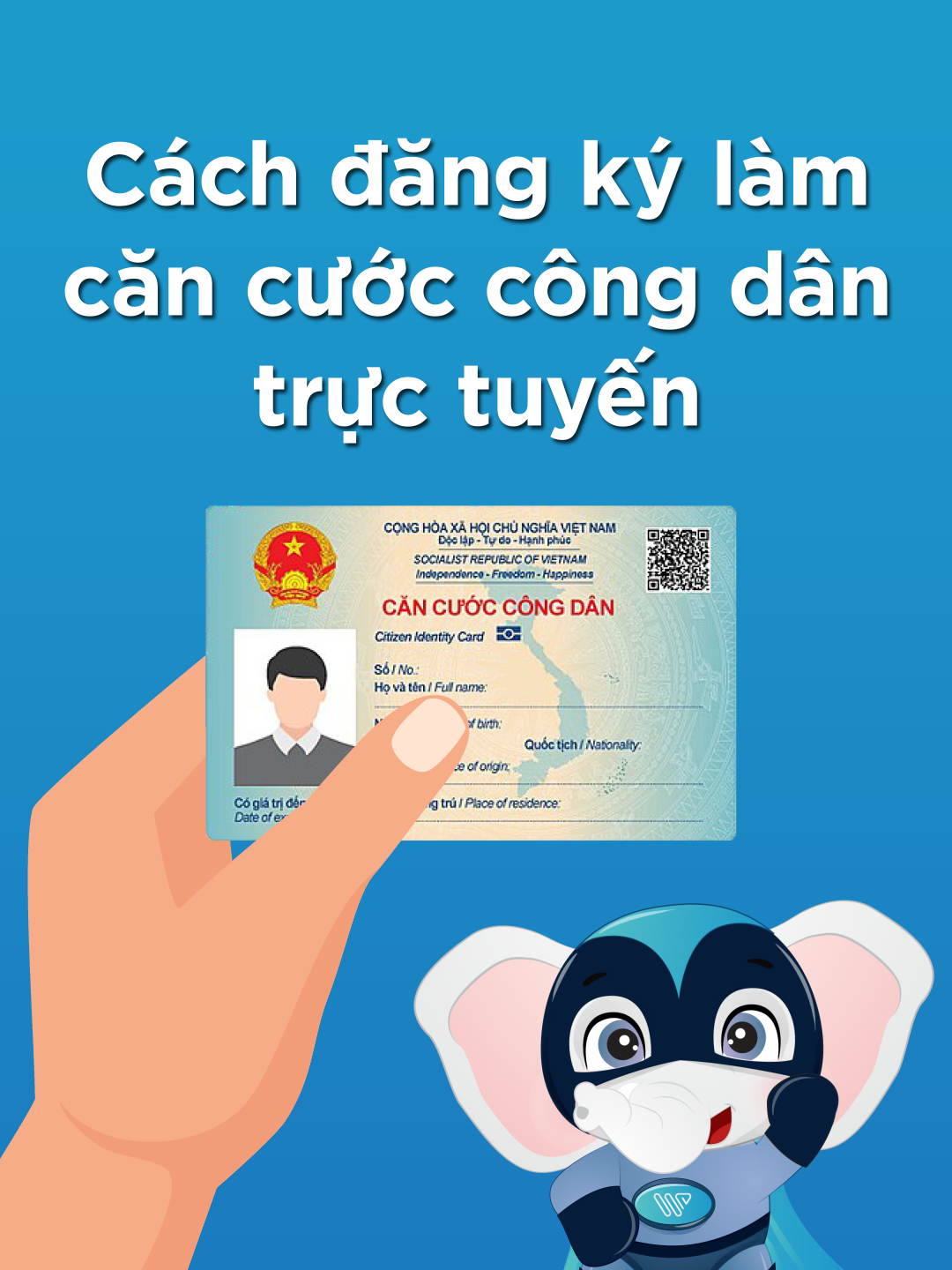 Cách đăng ký làm căn cước trực tuyến trên cổng hành chính công Quốc gia #nhanhoa #cccd #cccdganchip #huongdan