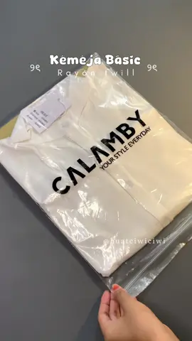 Nemu kemeja se adem ini dari @calamby.id 🫶🏻bagus bgtt wehhh😭 #calamby #kemejabasic #rayontwillpremium 