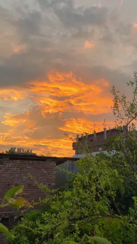 প্রতিদিনের ব্যস্ততার মাঝে এই সূর্যাস্তের রঙ আমাকে নতুন করে বাঁচার আশা জাগায়। 🌆 #foryoupage #fyp #foryou #unfrezzmyaccount #goldenhour #sky #nature #beautiful #sunsetlovers #eveningvibes @TikTok Trends 