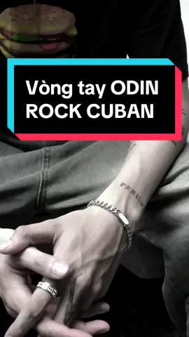 Vòng tay ODIN Rock Cuban - Thiết kế Cuban kèm mặt đá tự nhiên. Đậm vibe cổ điển kèm một chút vui tươi ngày hè #odin #chain #cuban #vongtay #phukienthoitrang #bracelet #phoido 