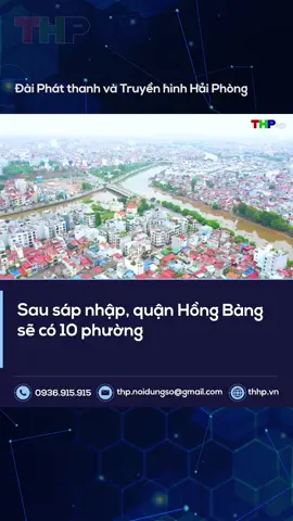 Thời gian qua, Đề án điều chỉnh địa giới hành chính huyện An Dương để mở rộng quận Hồng Bàng và sắp xếp, thành lập các phường trên địa bàn quận đang được quận Hồng Bàng thực hiện từng bước theo quy định, trong đó có việc đẩy mạnh công tác tuyên truyền tại địa phương. #thp #truyenhinhhaiphong #truyenhinhthp #tintuc #quanhongbang #hanhchinh #haiphong #thanhphohaiphong 