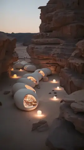 Desert serene pods By @ddesign.lab #serenity #architecture #desert #chill #peaceful #nature #pods #chill #canyon #alula #alulamoments #العلا #السعوديه #a#saudiarabia #interiordesign #saudi #midjourney #ai #aiart #aidesign #luxury #luxurylife #EcoFriendly #relax #midjourneyart #aesthetic #تصميم #foryou #foryoupage #シ゚viral #viral #trend #travel #luxurylifestyle 