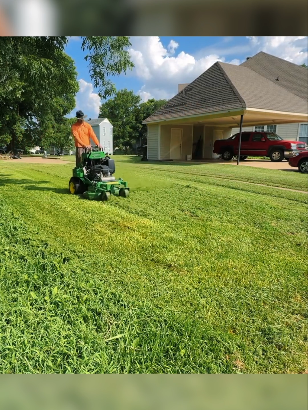 The Battle Against Weeds (Pt.16) #landscaping #lawnmowing #fightingweeds