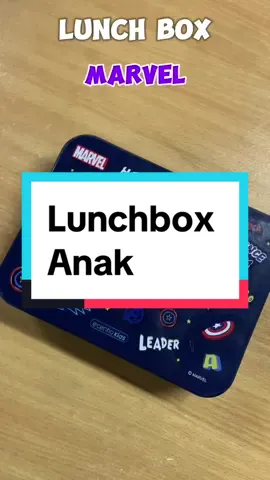 Lunchbox anak lucu banget  #ecentio #lunchbox #marvel #fyp 