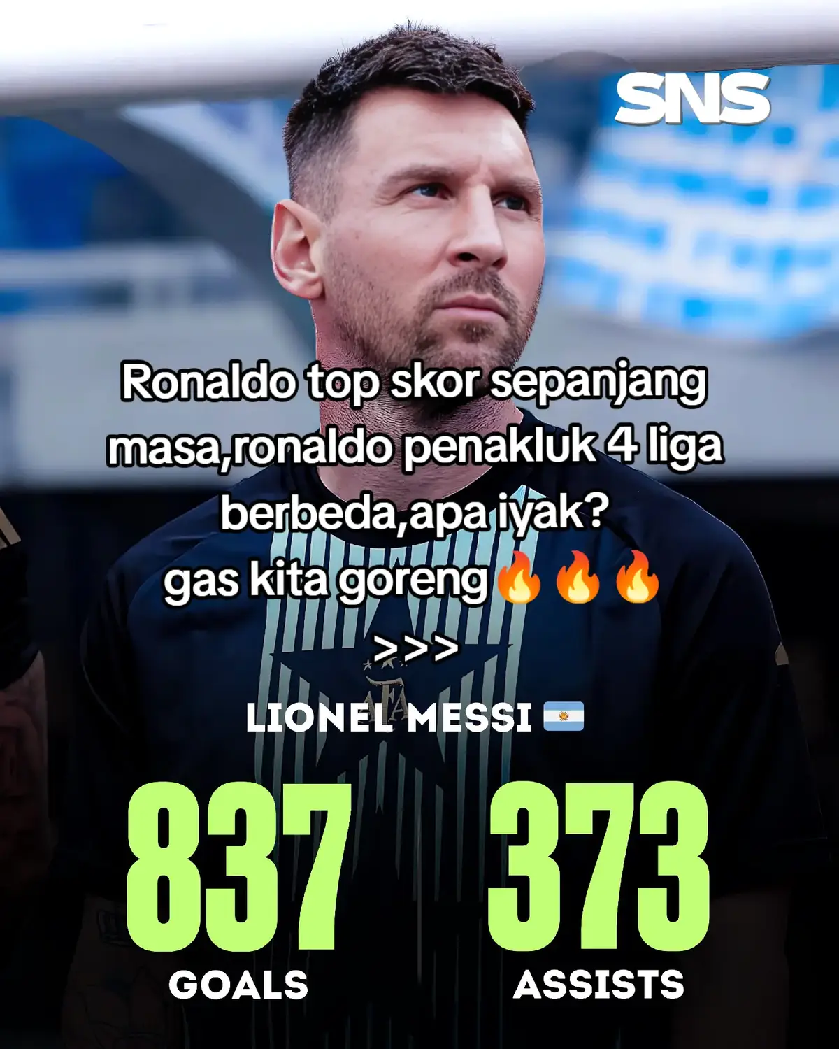 #leomessi #ronaldo #messifans #ronaldofans #fyp 