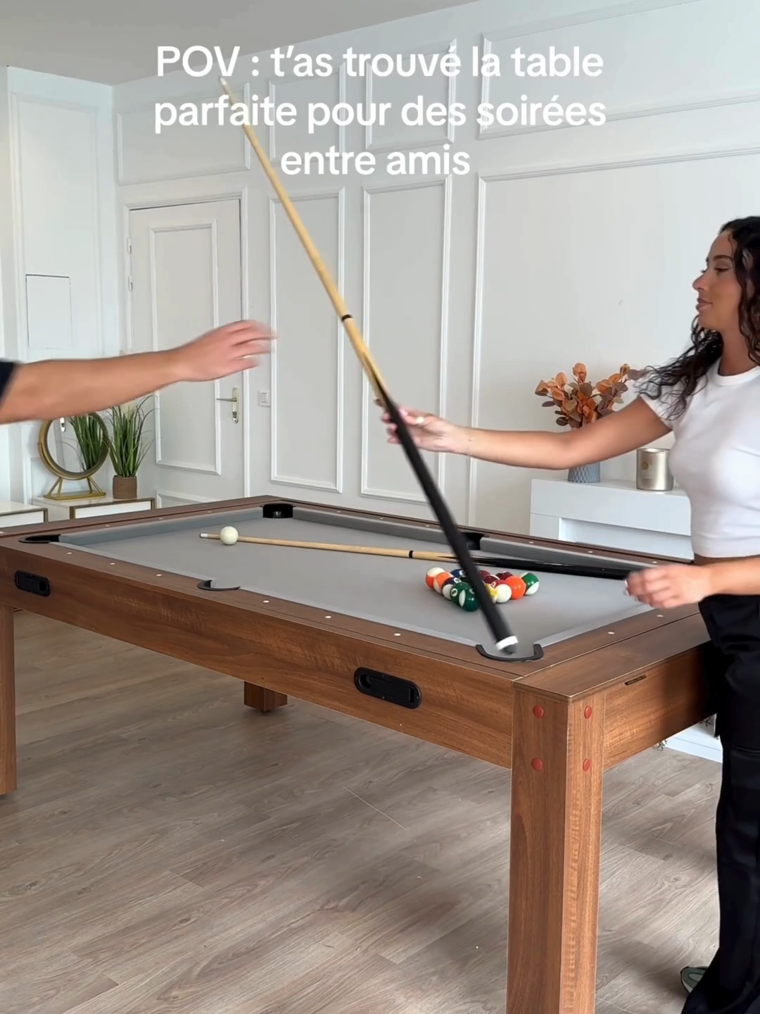 👉www.casafab.com Découvrez notre table à manger hyper tendance qui se transforme en billard, air hockey et table de ping-pong ! Ce produit polyvalent et innovant est parfait pour ajouter du fun et du style à votre intérieur. Profitez de moments conviviaux en famille ou entre amis avec cette table multifonctionnelle disponible sur casafab.com. Ne manquez pas cette occasion de rendre votre maison encore plus divertissante et moderne ! #TableMultifonction #TableÀManger #Billard #AirHockey #PingPong #MeubleInnovant #TendanceMaison #JeuxEnFamille #DécorationIntérieure #MobilierDesign #InspirationDéco #MaisonModerne #Casafab #FunAtHome #InteriorDesign #HomeDecor #DesignInnovant #ViralProduct #TrendingNow #HomeEntertainment #MultifunctionalFurniture #HomeFun #Lifestyle #GameRoom #DécorationMaison @casafab
