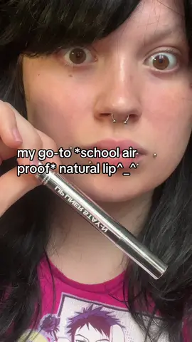this is in the shade nooh-de #fyp #foryou #lipliner #lipstain #makeup #beauty #schoolair 