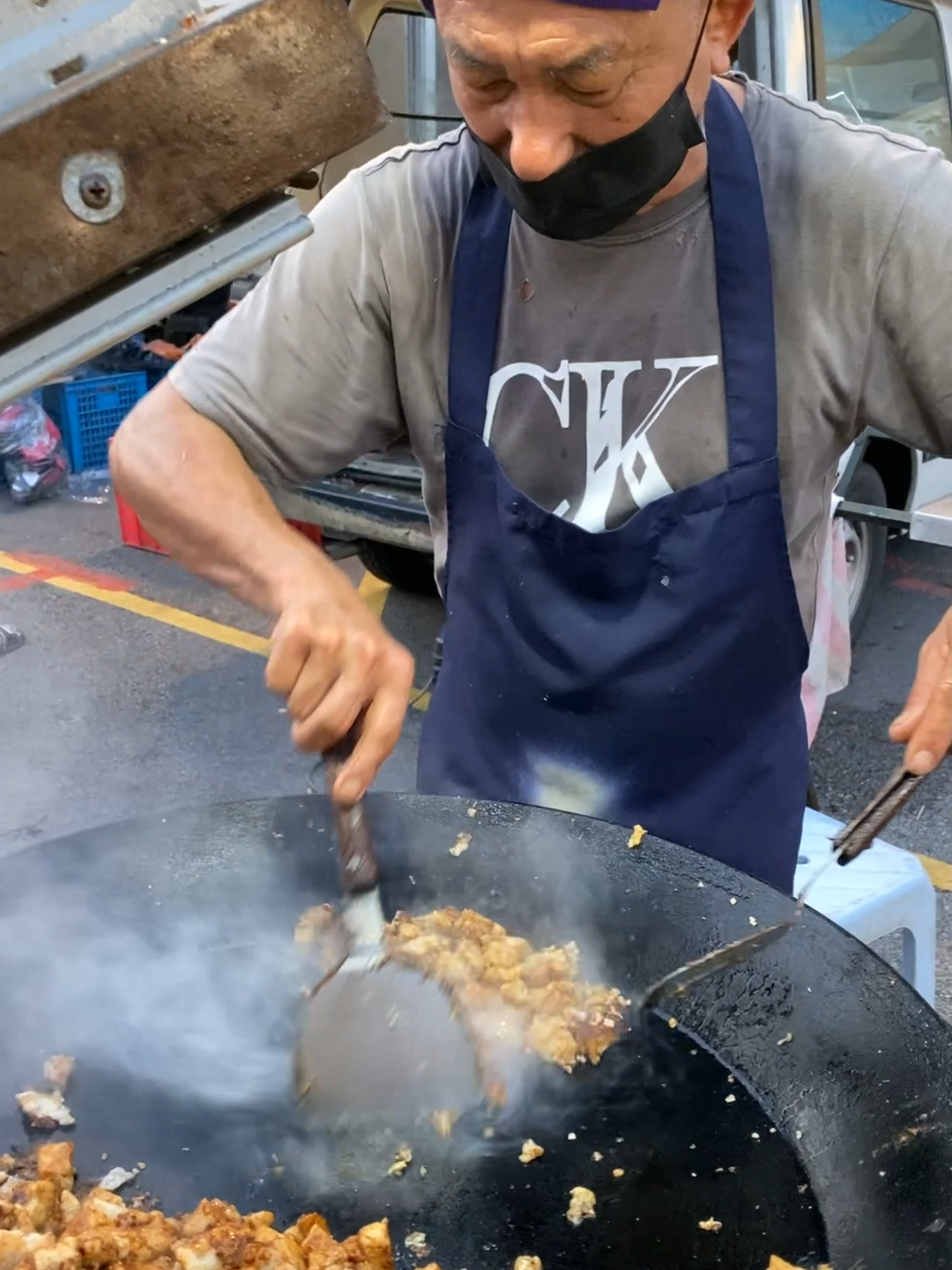 Fried Carrot Cake- Malaysia Street Food  #food #Foodie #FoodLover #yummy #yummyfood #fyp #foryou #viral #tiktok #fypシ #viralvideo #foryoupage #viraltiktok #fypシ゚viral #videoviral #fypage #foodilex