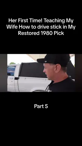 Her First Time! Teaching My Wife How to drive stick in My Restored 1980 Pick Part 5 #viral #fyp #viral #funny #fartsarefunny #kaiclipsx #foryoupage 