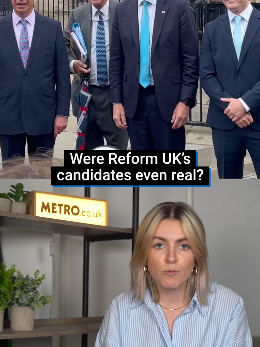 The internet's been questioning whether some of the Reform UK candidates were even real. Mark Matlock, the party’s candidate for Clapham and Brixton Hill, has come forward to prove he exists, after being accused of using an AI-generated image, not being seen on a campaign trail and missing election night. And people are carrying out their own investigations into the identities behind their local area’s candidates. #fy #fyp #reformuk #nigelfarage #politics #politicstiktok #helenburns #internetdetectives #detective #investigation #markmatlock #mp #generalelection #news #newstok