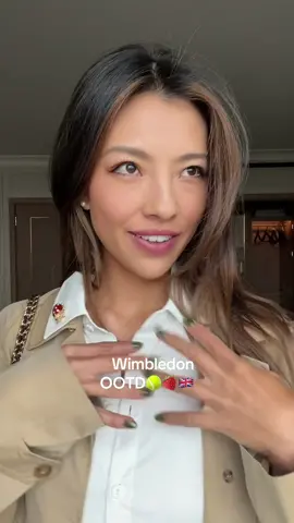 Serving up a Wimbledon OOTD 🎾🫶🏼🍓