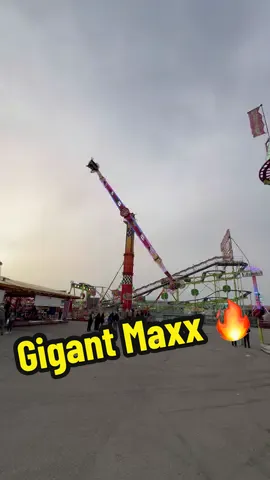 Gigant Maxx - Fira Del Ram 2024 🔥 #booster #ride #palma #feria #insane #rides #travel #carnival 