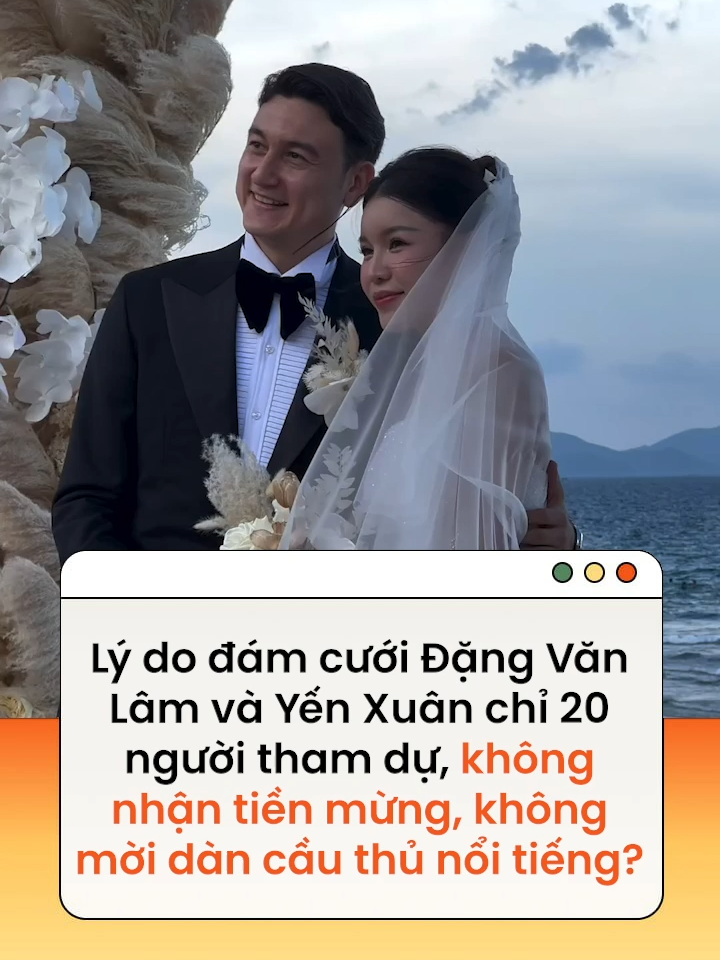 Đám cưới của thủ môn Đặng Văn Lâm và người đẹp Yến Xuân là lễ cưới vô cùng đặc biệt trong giới cầu thủ nổi tiếng ở Việt Nam #dangvanlam #damcuoi #tiktokgiaitri #amm