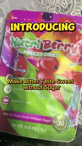 Finally I found a Miracle for my Picky eater kuya arki This can turn food into sweet. marami din itong health benefits.  So you should try this Miracle Berry from @Nutri Berry Official  #nutriberrymain #antioxidants #vitamins #wellness #HealthyChoices #beyondsnack #nutritious #healthylifestyle #fypviral #YOBEDMS #ItsYobeDms