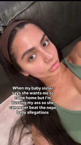 She will never beat the nepo baby allegations #bigsisterlittlesister #bigsister #ict 